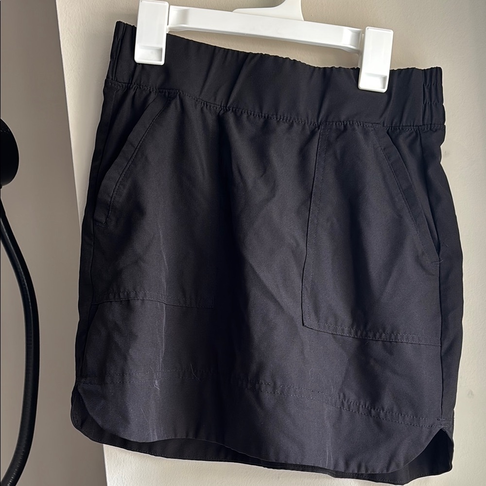 REI Black Skorts Athletic Skirt